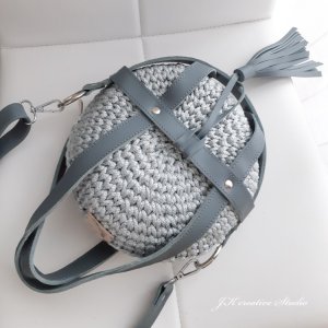 Робота Сумочка "Портупея" світло-сіра