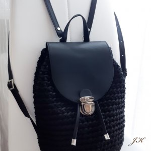 Робота Рюкзак з візерунком чорний