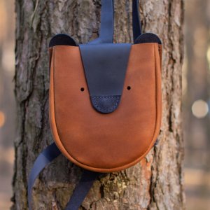 Работа Кожаный рюкзачок Bruno