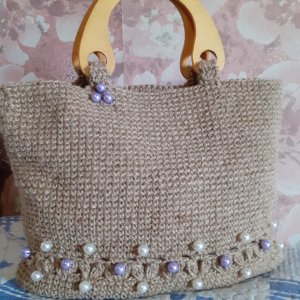 Робота Джутовая еко сумка