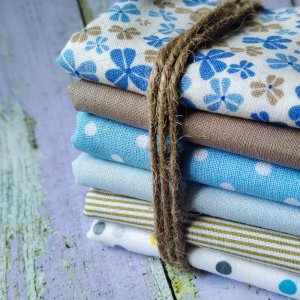 Робота Набір тканини для рукоділля з 6 шт. щасливий конюшина