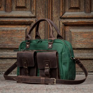 Робота Шкіряний саквояж, Чоловіча сумка для ручної поклажі