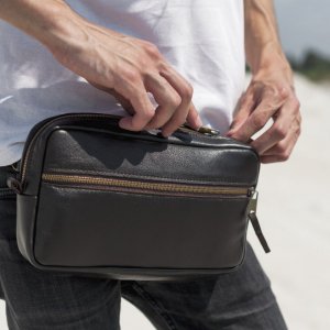 Робота Чоловіча Шкіряна Сумка Трансформер На Пояс