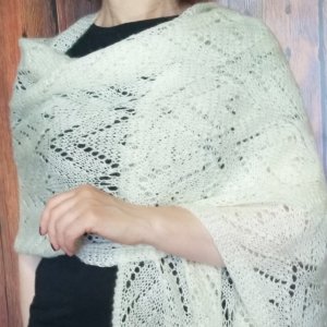 Работа Ажурний шарф