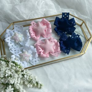 Робота набір бантики- резинки в садік ,бантики в школу 4