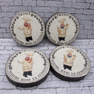 Работа Подставки под горячее из спила ясеня