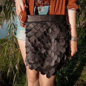 Робота Сумка з шкіряною лускою "Дракон"