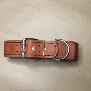 Работа Кожаный ошейник для животных