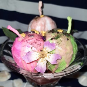 Работа Программная свеча "Мороженое"