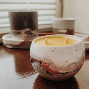 Работа Соевая свеча