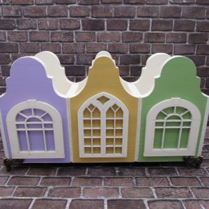 Работа Карандашница,органайзер Голландские домики