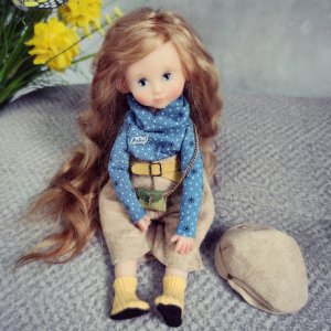 Работа Кукла ручной работы