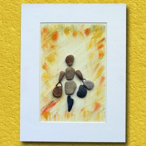 Робота Картина з каменів з моря