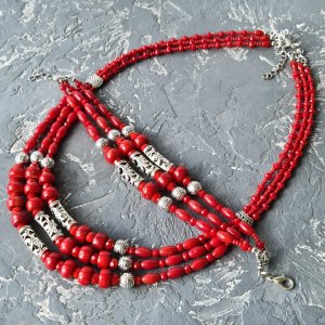 Робота Комплект з натуральних коралів "Дуо"