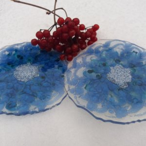 Работа Подстаканники из эпоксидной смолы 