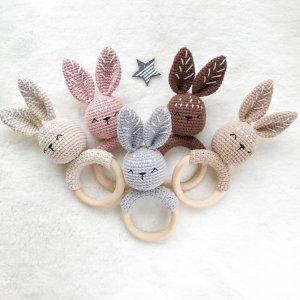 Работа Погремушка грызунок "Зайка"