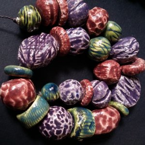 Работа Ожерелье Букет сирени