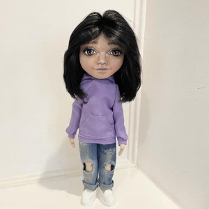 Работа Кукла подросток кукла в джинсах