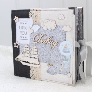 Робота Дитячий альбом для новонародженого скрапбукінг