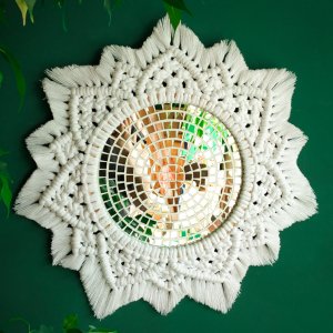 Работа солнце макраме