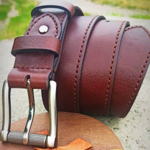 Работа Мужской кожаный ремень