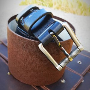 Робота Чоловік шкіряний ремінь (чорний)