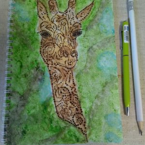 Робота Блокнот Жирафа А5 з кульковою ручкою і олівцем