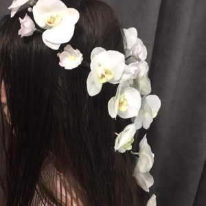 Робота Вінок з орхідеями 