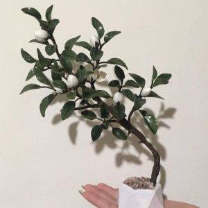 Работа Декоративное мини деревце