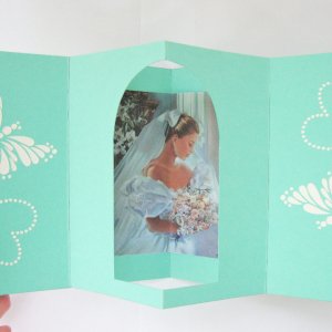 Робота Об'ємна листівка на весілля