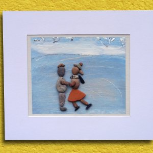 Работа Декор для дома из морских камней ручной работы. Каток.