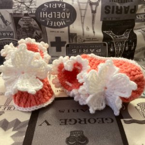 Работа пинетки ажурные