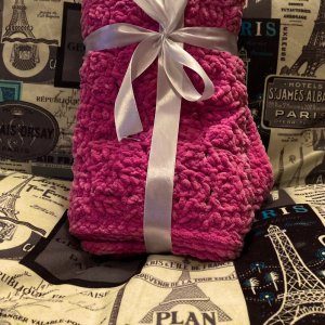 Работа одеяло, конверт плюшевый.