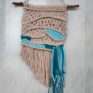 Работа Макраме  Морская свежесть