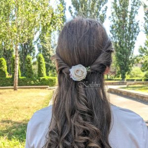 Робота Шпилька для волосся з квіткою