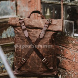 Работа Рюкзак роллтоп glasgow. age of summer. рюкзак для ноутбука. 