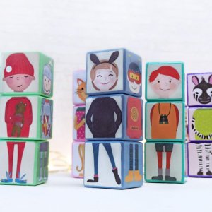 Робота Кубики набір іграшка "