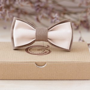 Робота Метелик подвійний "Мокко+ бежева пудра"