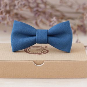 Работа Галстук-бабочка "Глубокий Атлантический"