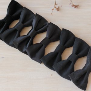 Работа бабочки черные