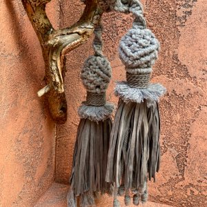 Робота Китиці для штор, макраме кисті, підвіси для штор, 