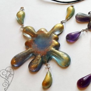 Работа Подвеска "Клякса"