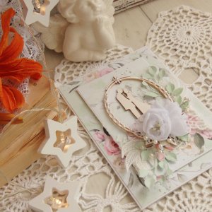 Работа Свадебная открытка со свадебной парой