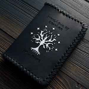 Робота Обгортка на паспорт Kingdom of Gondor (чорна)