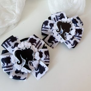 Работа Школьные бантики на резинке королева школы.