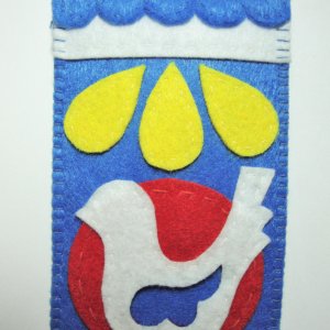 Работа Чехол из фетра