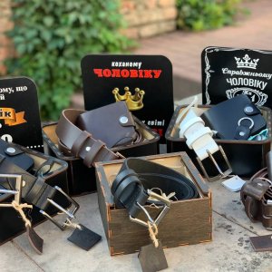 Работа Наборы мужские в подарочных деревянных боксах