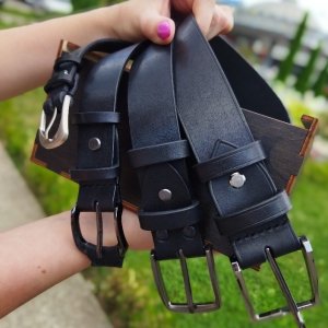 Работа Ремни для всей семейки 