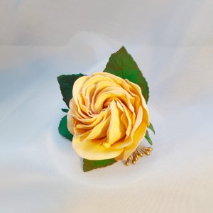 Работа Резиночка с розой