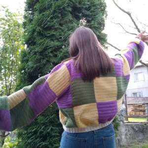 Робота Кардиган ручної роботи оверсайз